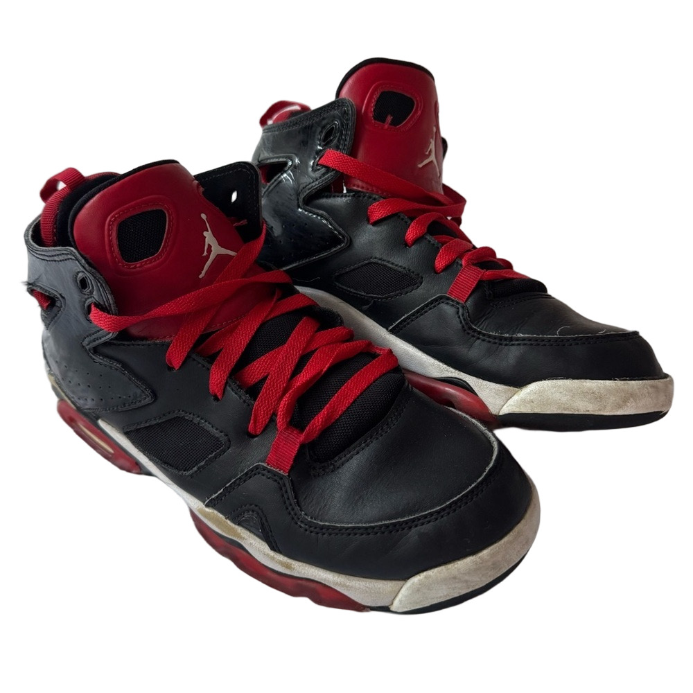 Nike Air Jordan Fight Club 91 Grade School 7Y Sneakers Running Shoes Black Red
